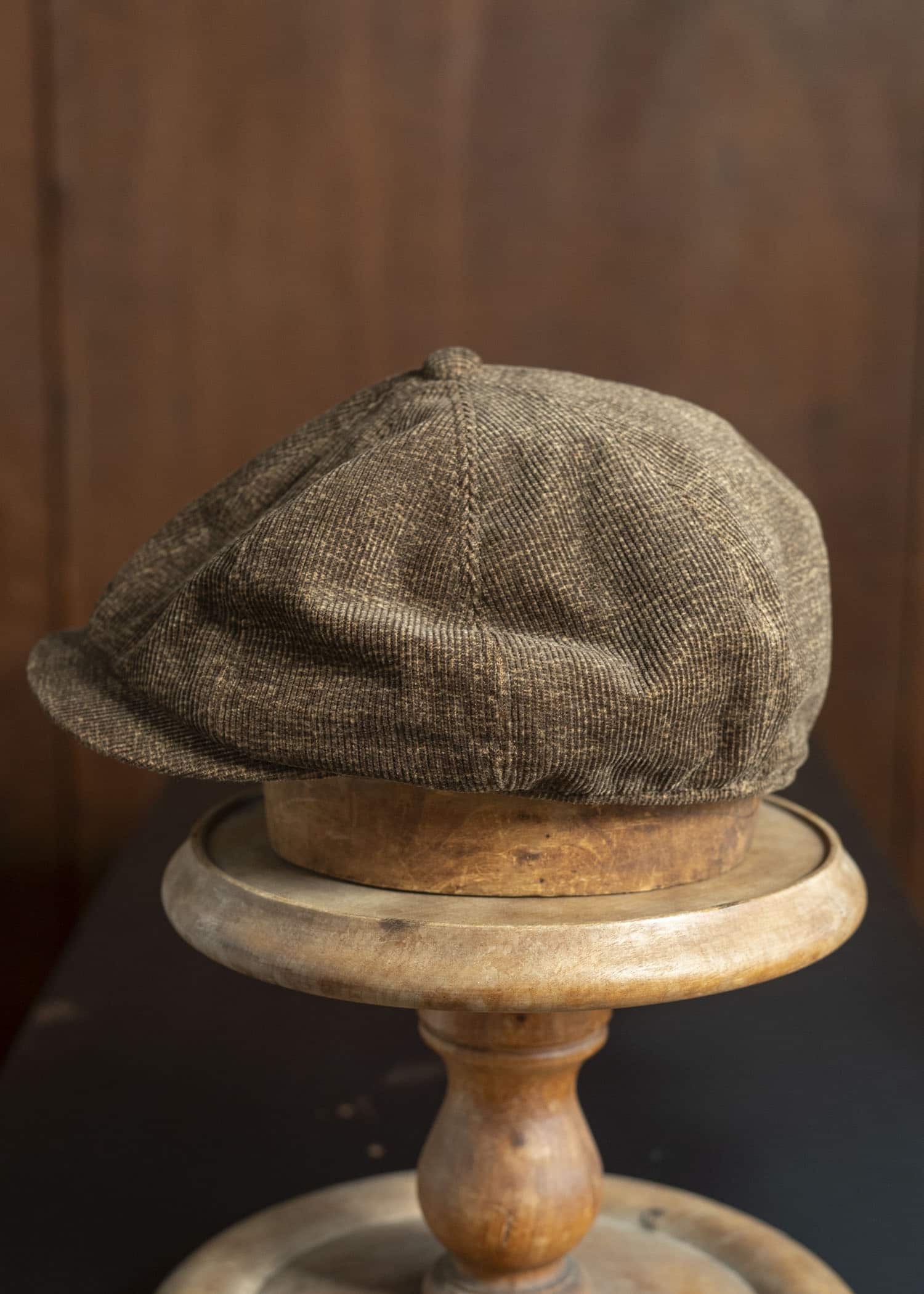 Taiga Takahashi Lot.006 Newbay Cap MELANGE BROWN