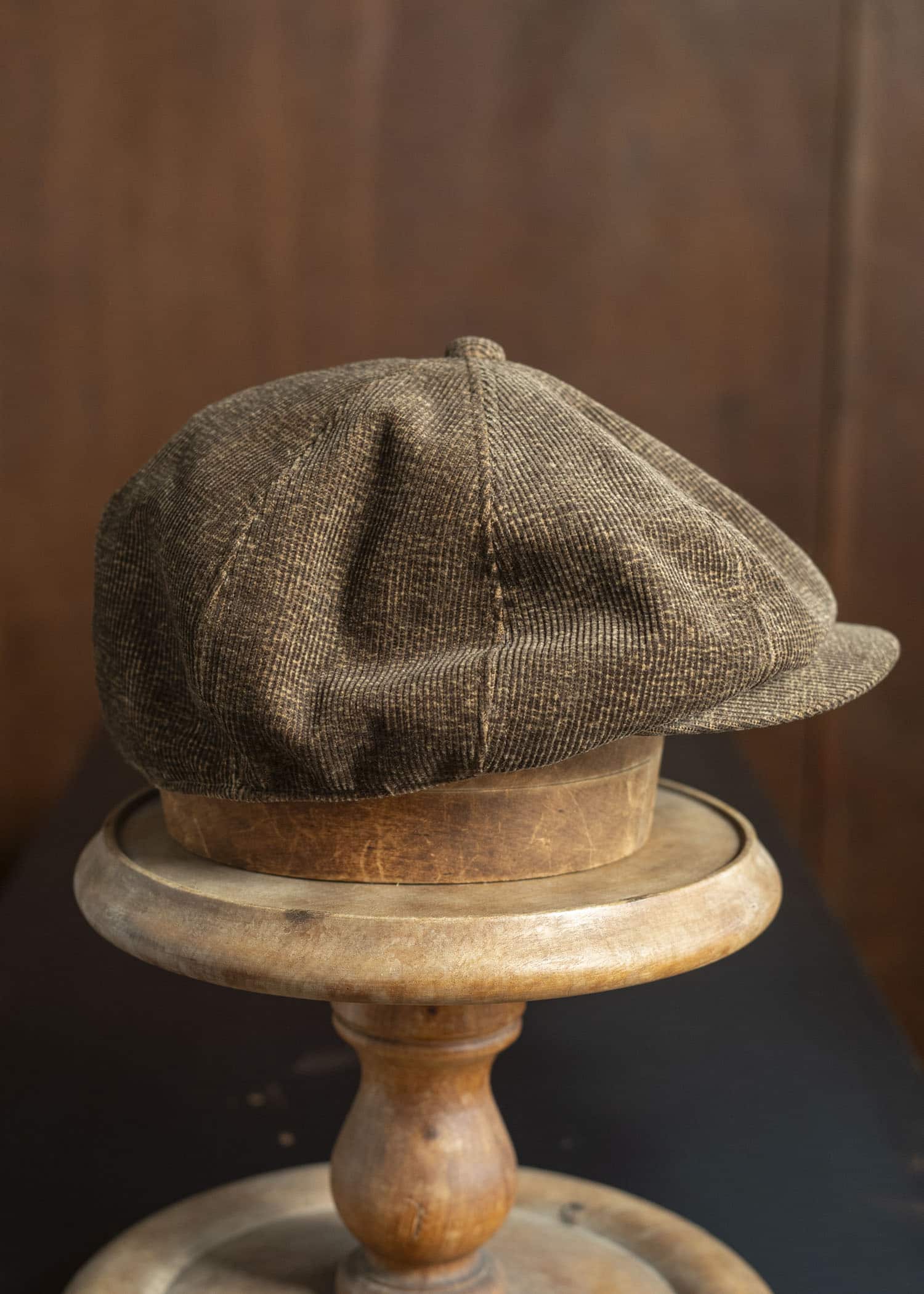 Taiga Takahashi Lot.006 Newbay Cap MELANGE BROWN