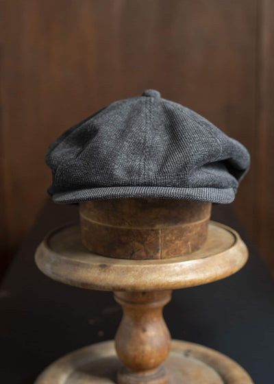 Taiga Takahashi Lot.006 Newbay Cap MELANGE CHARCOAL