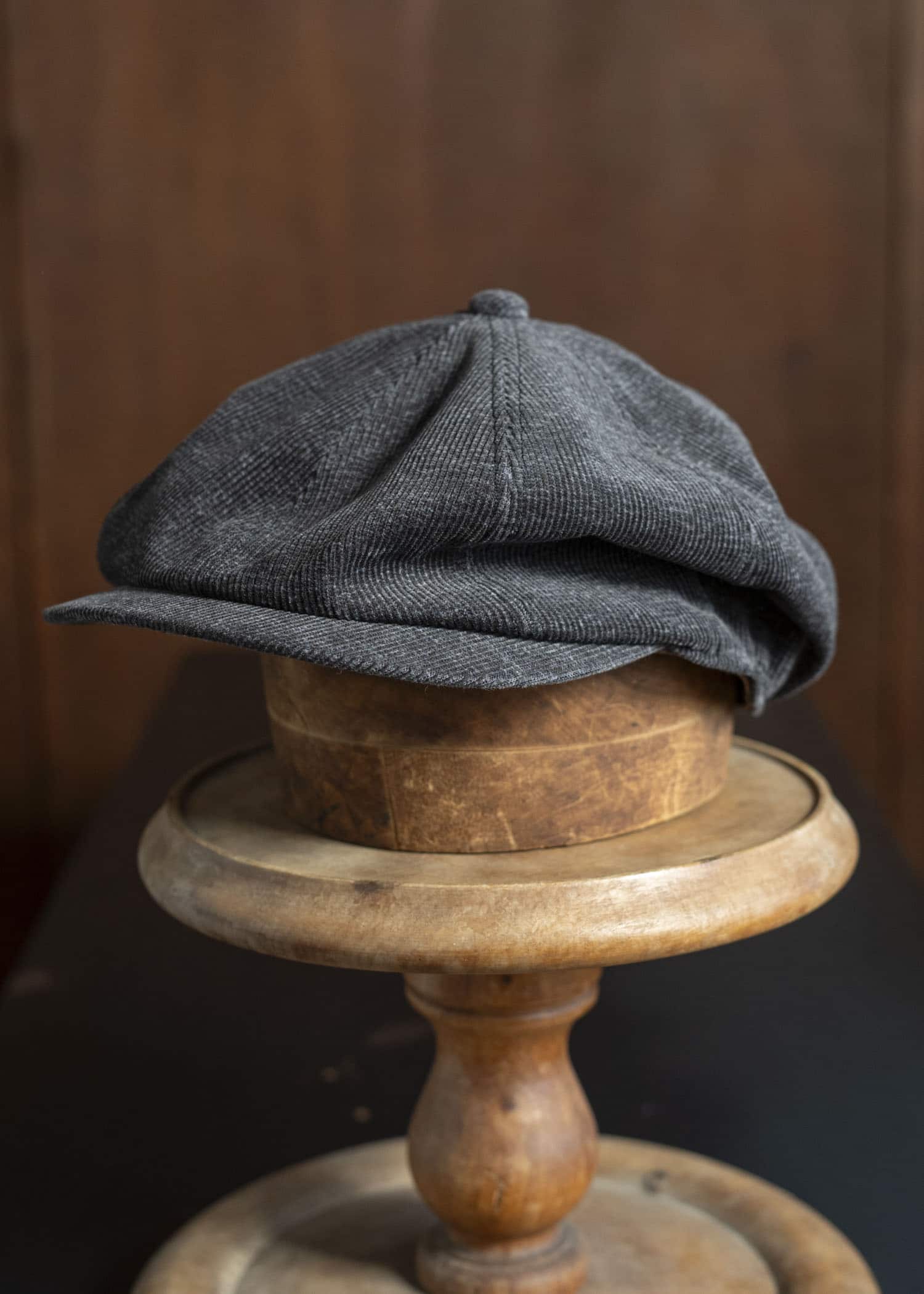 Taiga Takahashi Lot.006 Newbay Cap MELANGE CHARCOAL