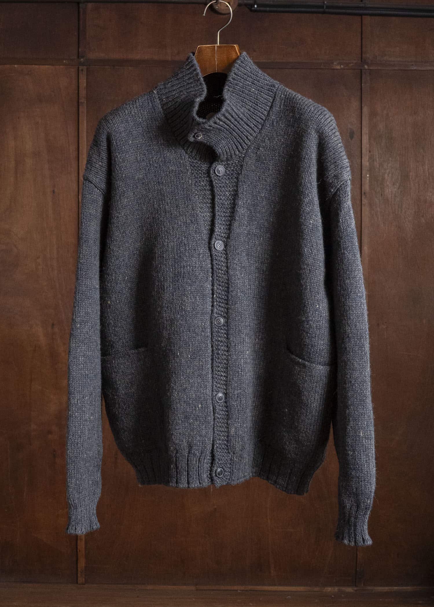 MARK.S MS0083 HAND KNIT CARDIGAN KASURI
