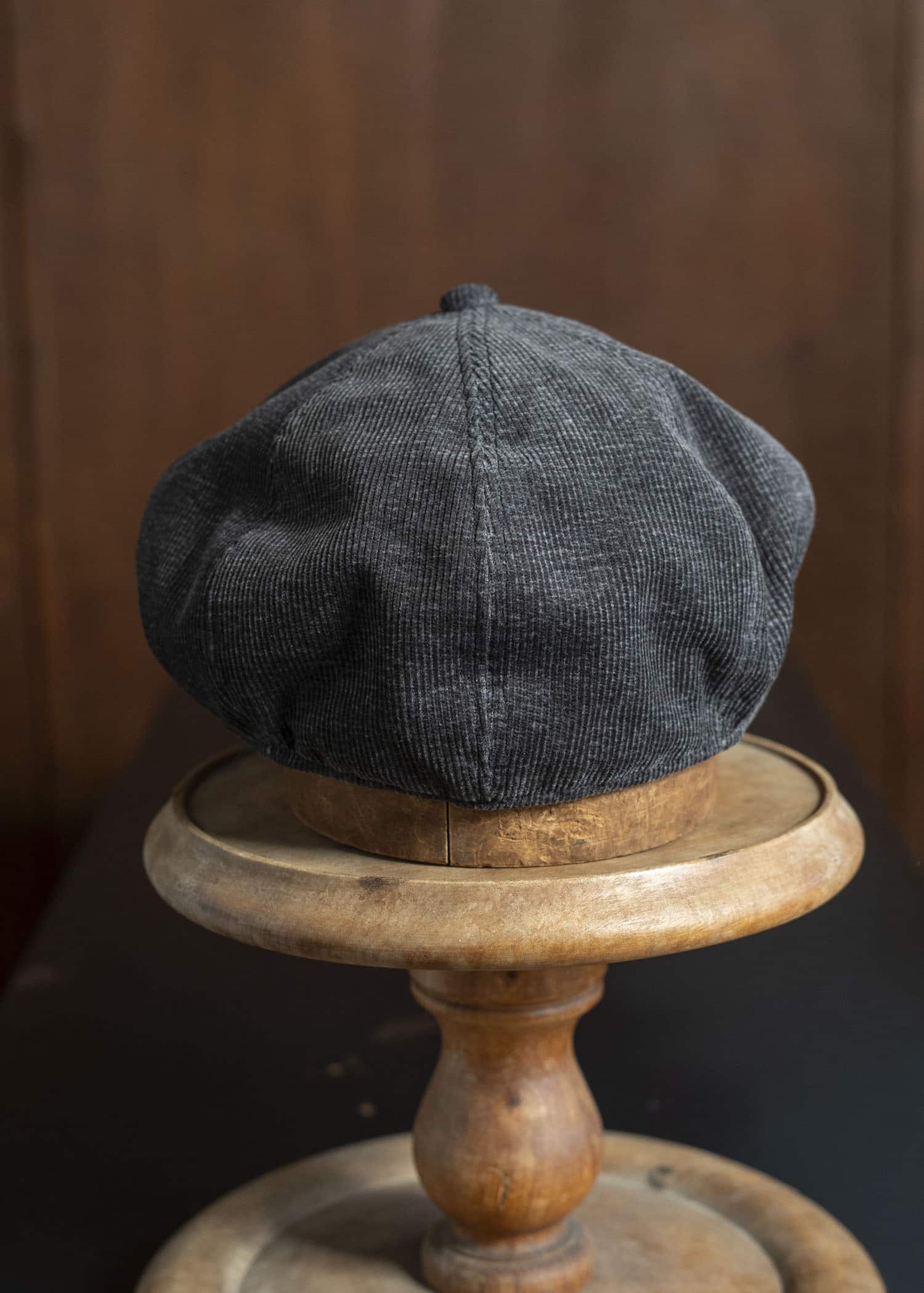 Taiga Takahashi Lot.006 Newbay Cap MELANGE CHARCOAL