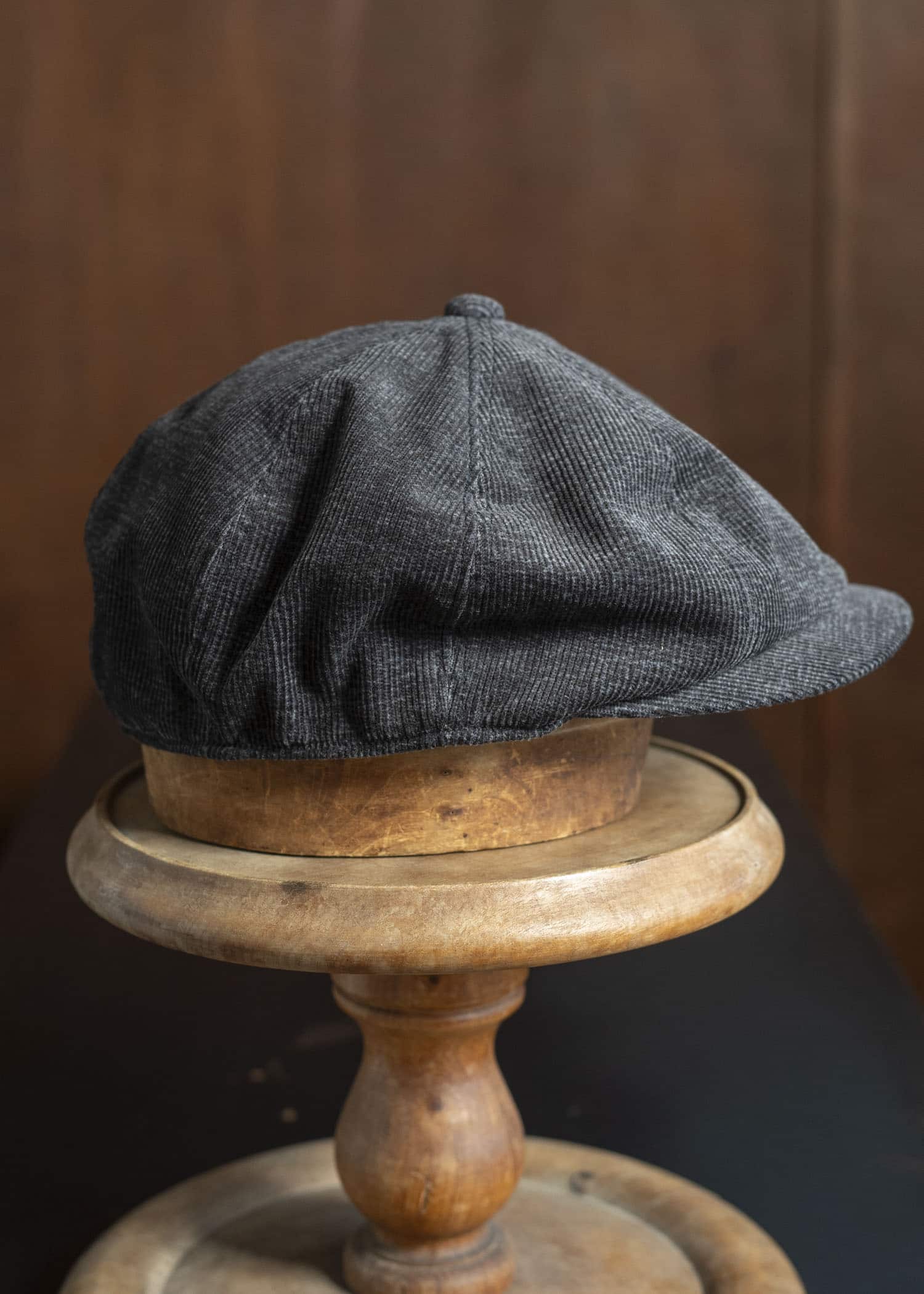 Taiga Takahashi Lot.006 Newbay Cap MELANGE CHARCOAL