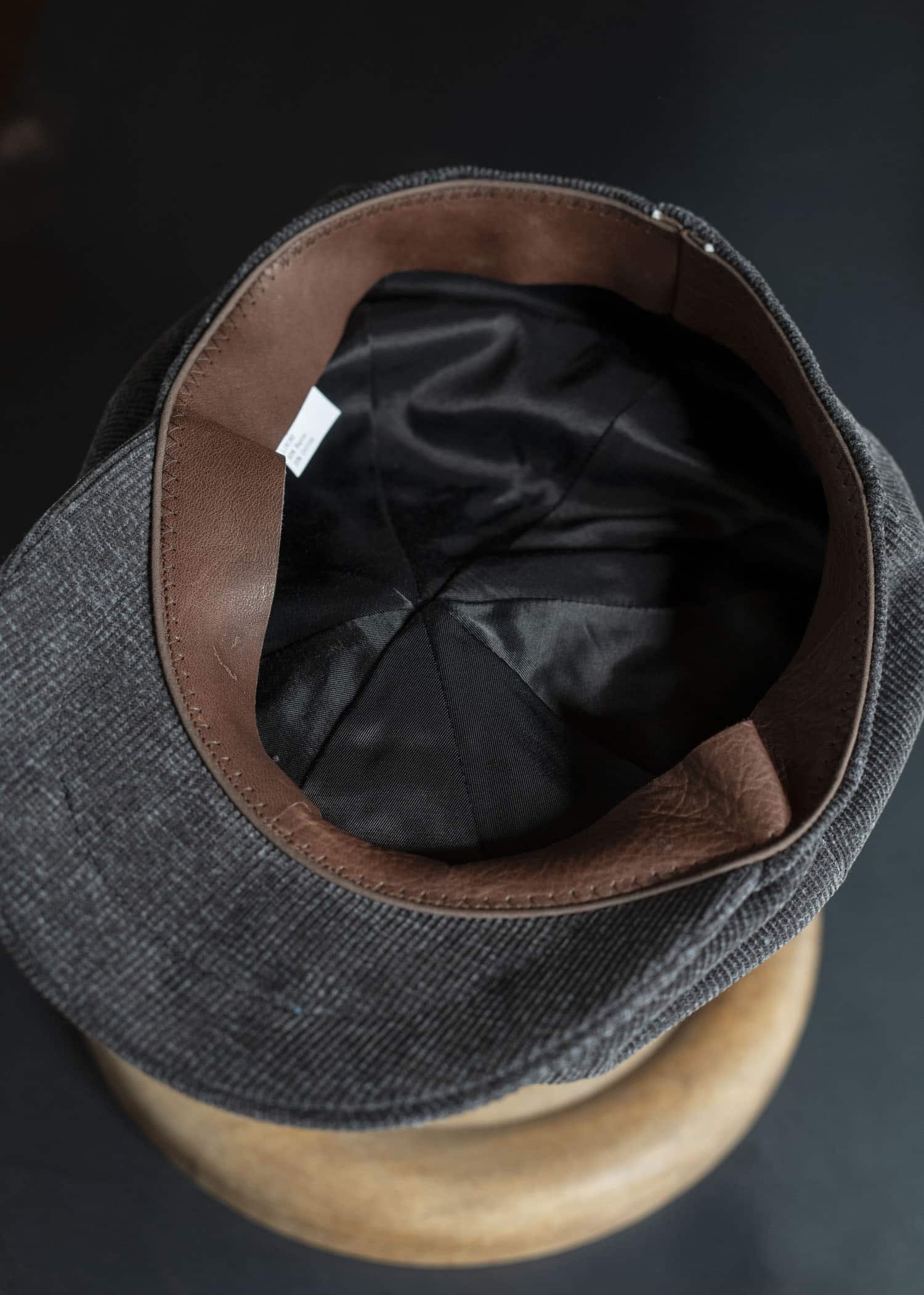 Taiga Takahashi Lot.006 Newbay Cap MELANGE CHARCOAL