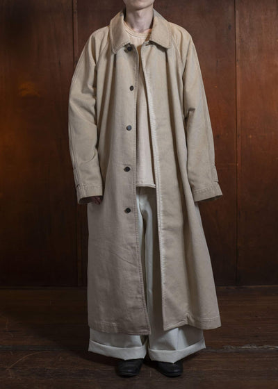 UMA WANG S5/M/UM8530 CARLO COAT tan