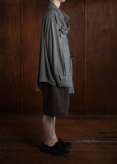 ZIGGY CHEN DECONSTRUCTED LONG SHIRT 0M2410727