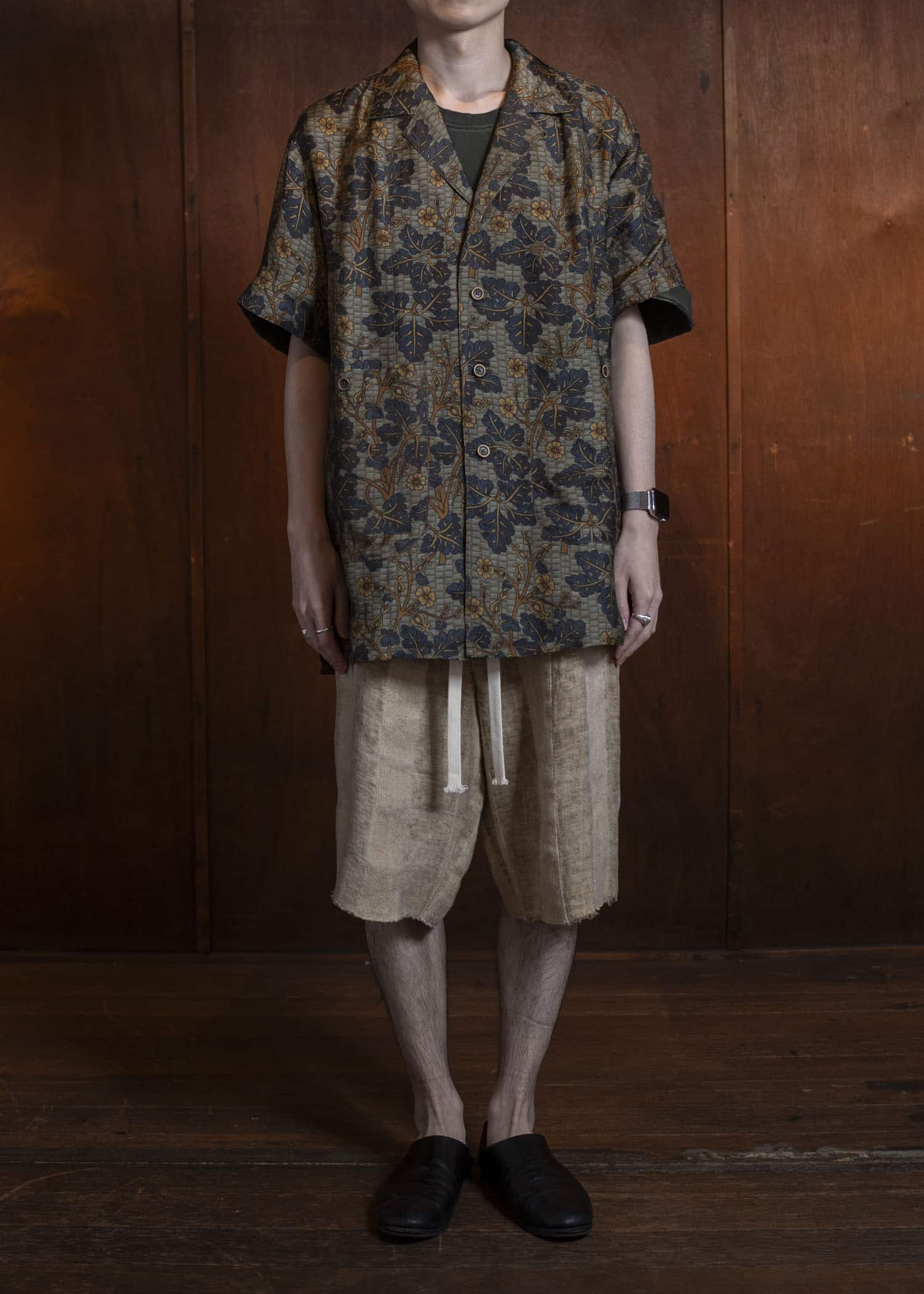 UMA WANG S5/M/UM3525 PALLOR PANTS tan