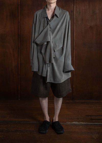 ZIGGY CHEN DECONSTRUCTED LONG SHIRT 0M2410727