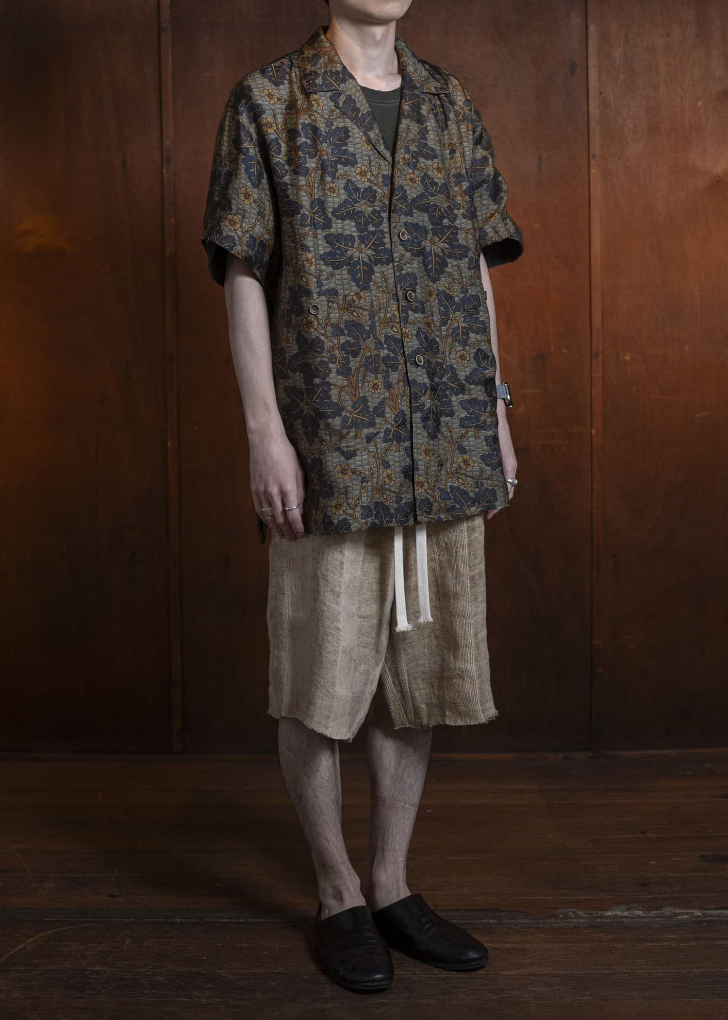 UMA WANG S5/M/UM3525 PALLOR PANTS tan