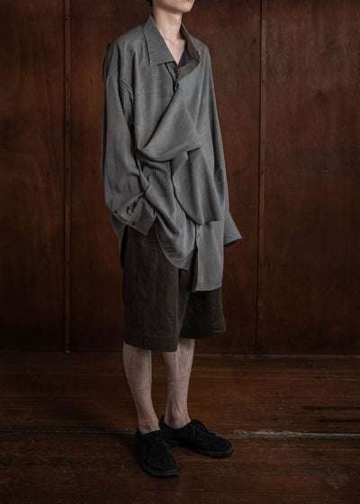 ZIGGY CHEN DECONSTRUCTED LONG SHIRT 0M2410727