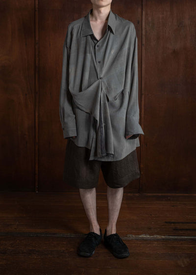 ZIGGY CHEN DECONSTRUCTED LONG SHIRT 0M2410727