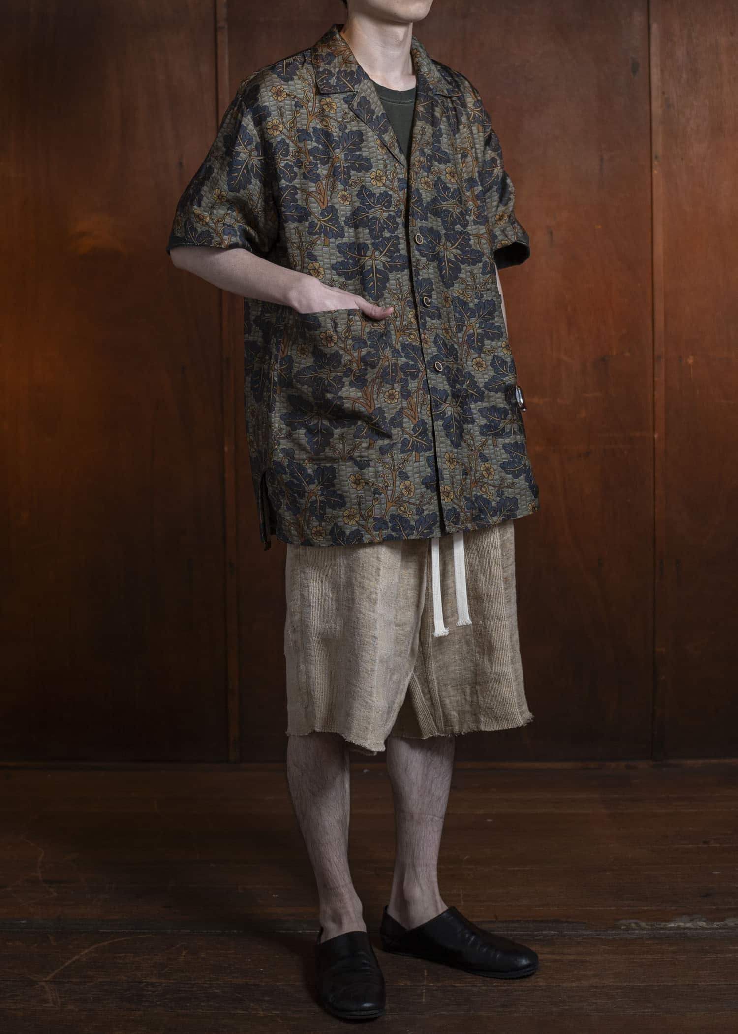 UMA WANG S5/M/UM3525 PALLOR PANTS tan