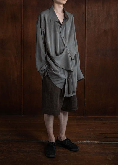 ZIGGY CHEN DECONSTRUCTED LONG SHIRT 0M2410727