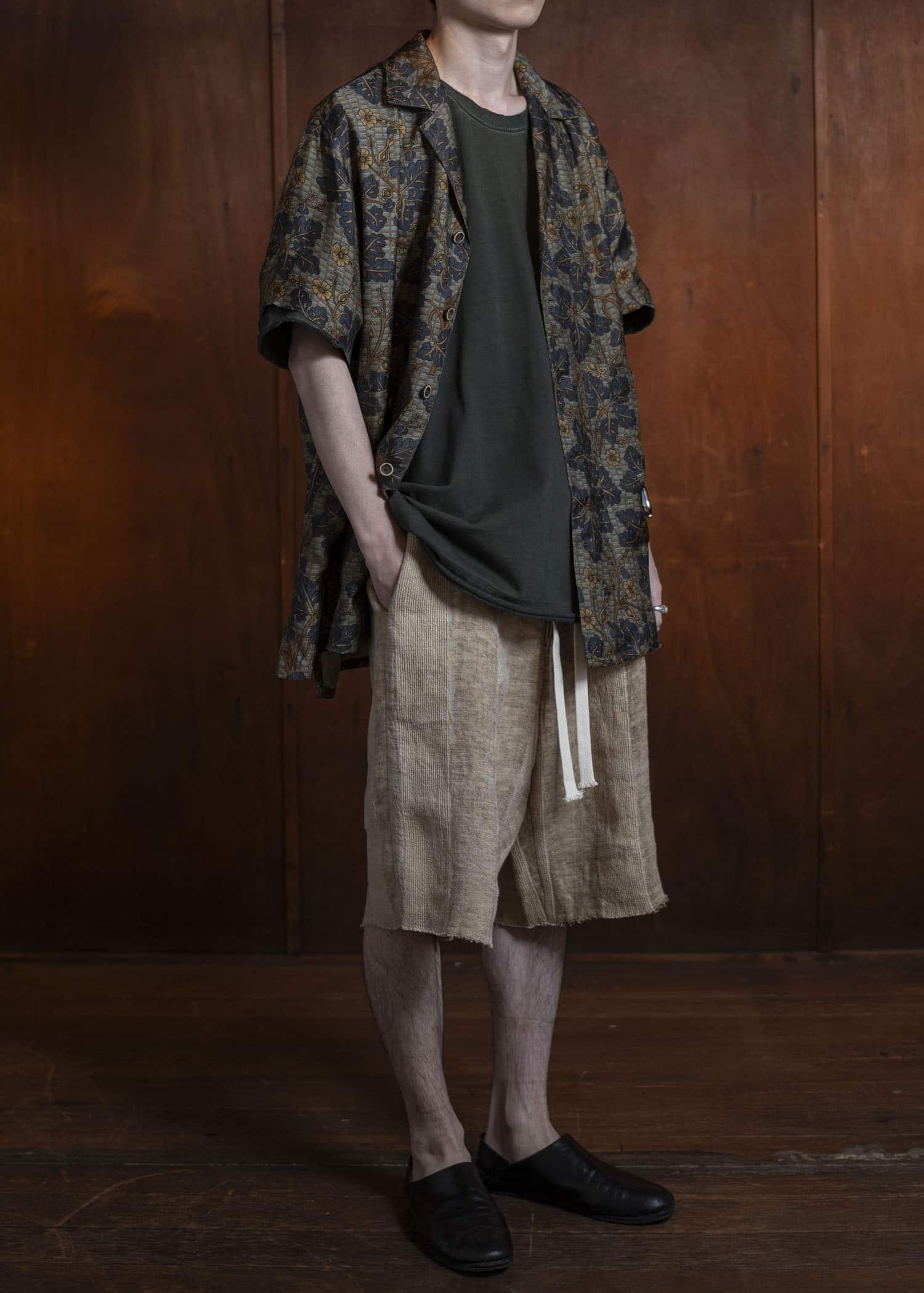 UMA WANG S5/M/UM3525 PALLOR PANTS tan