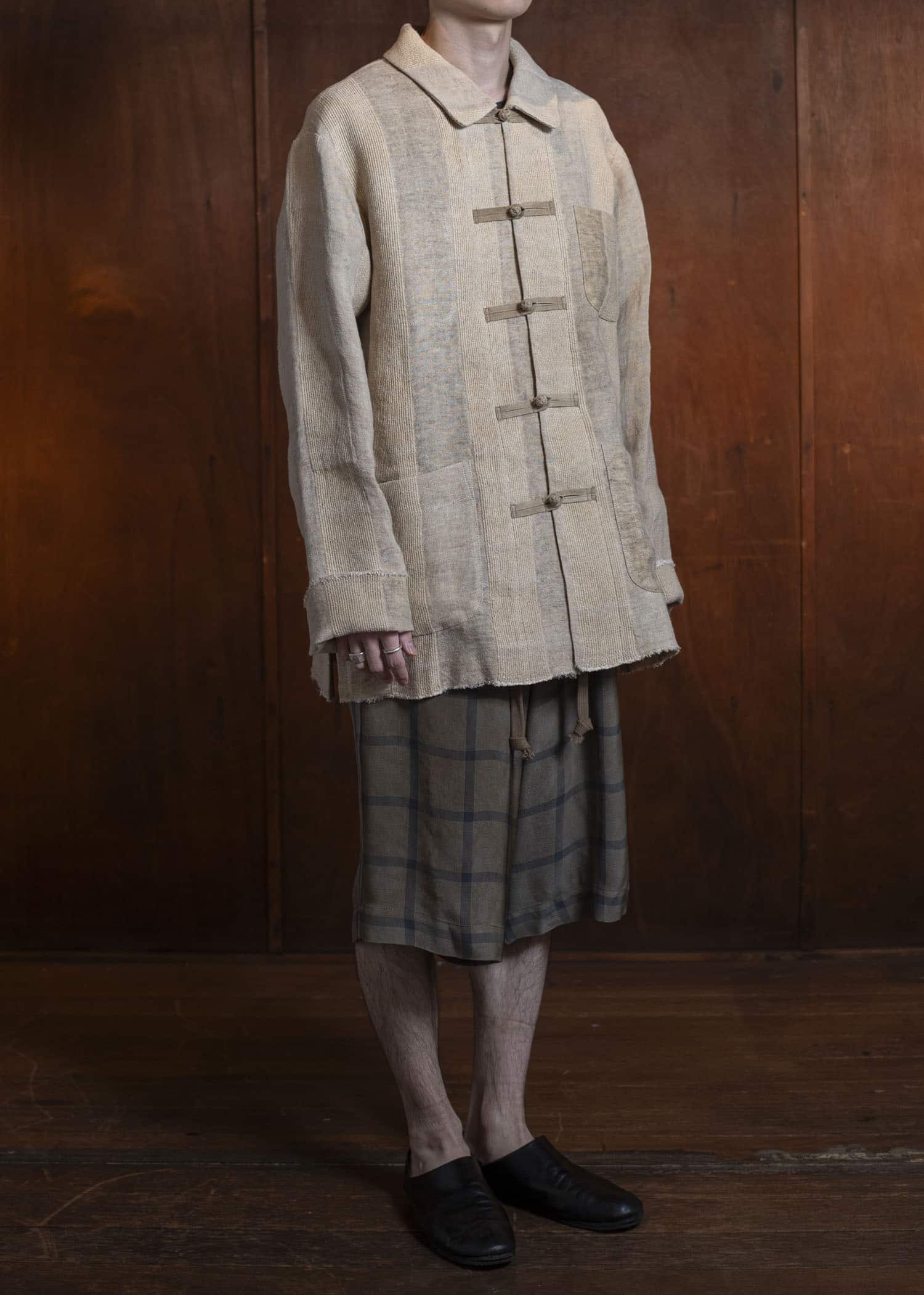 UMA WANG S5/M/UM6546 JAR JKT tan