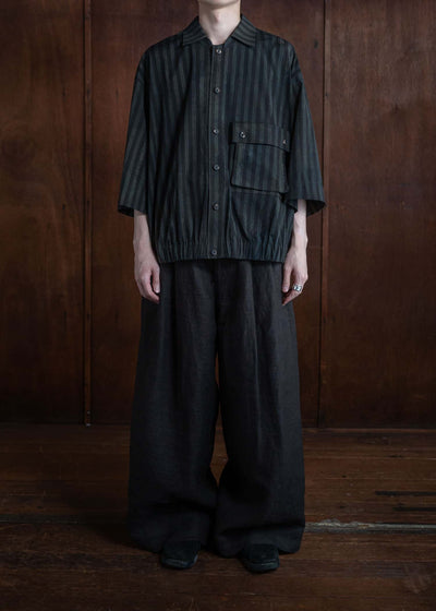 ZIGGY CHEN EXTRA WIDE LEG TROUSERS 0M2410520