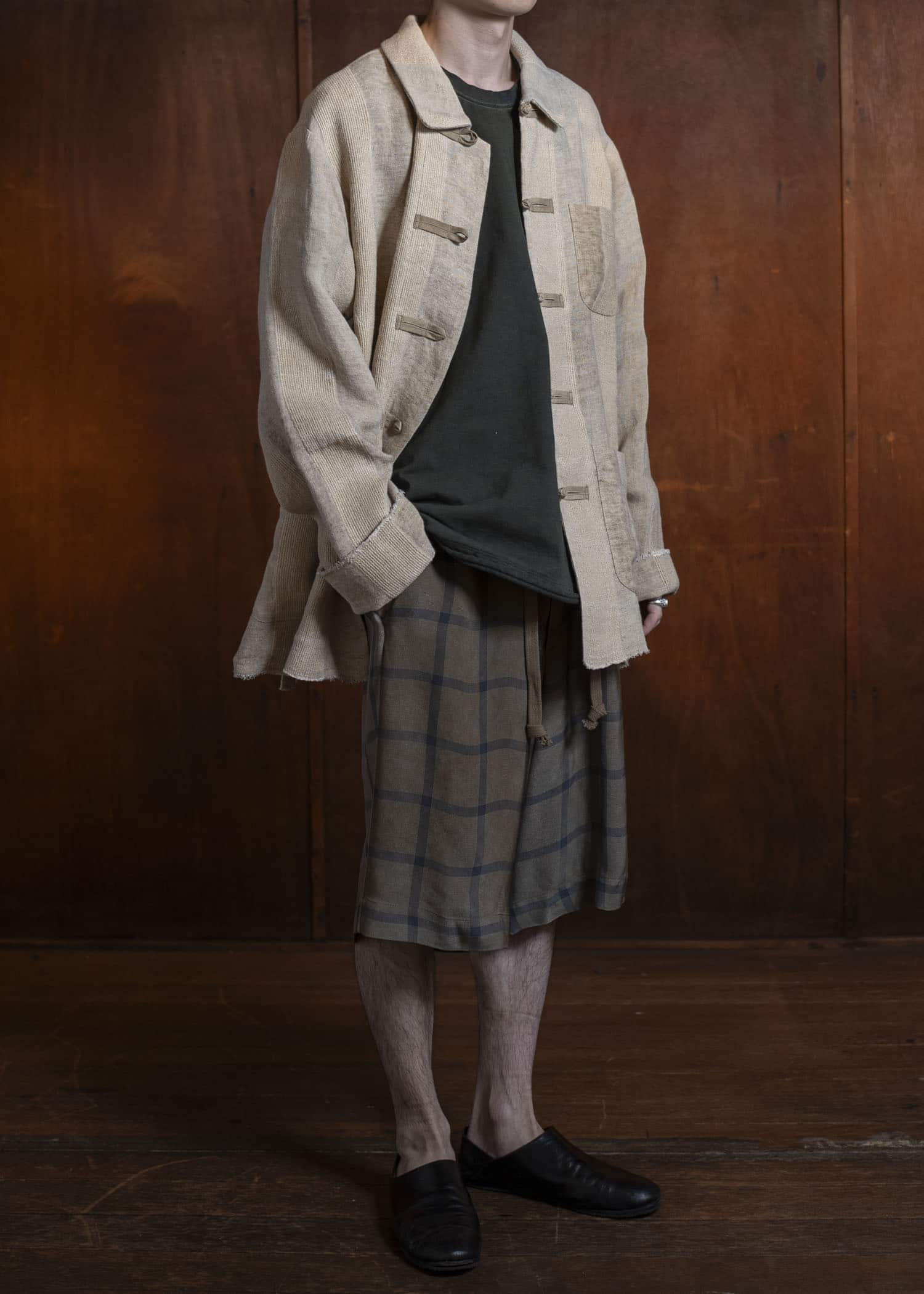 UMA WANG S5/M/UM6546 JAR JKT tan