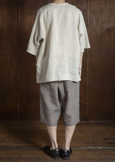 Jurgen Lehl J0562FBM711 Linen Plain Weave Pullover