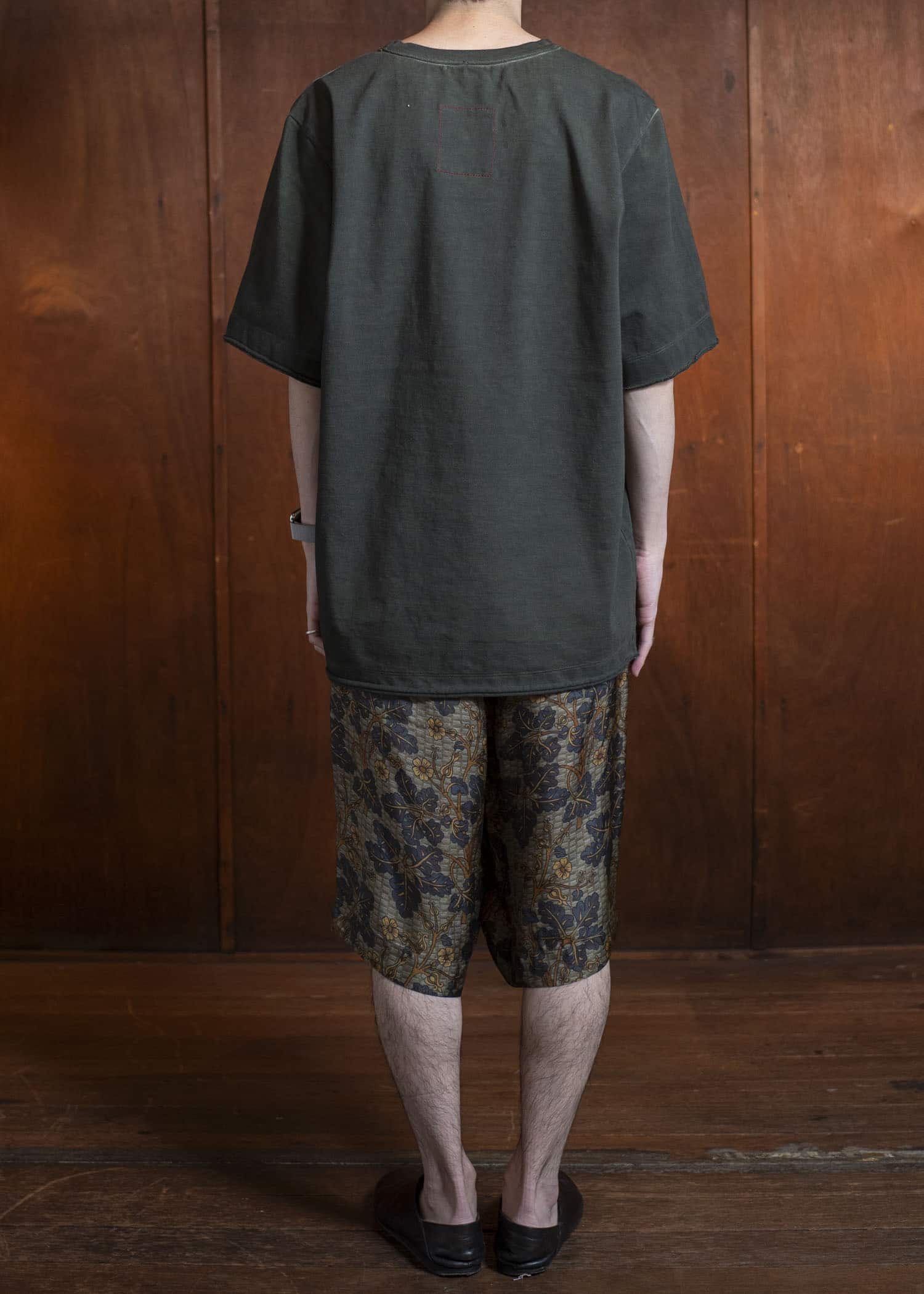 UMA WANG S5/M/UM3521 PALLOR PANTS mustard/blue