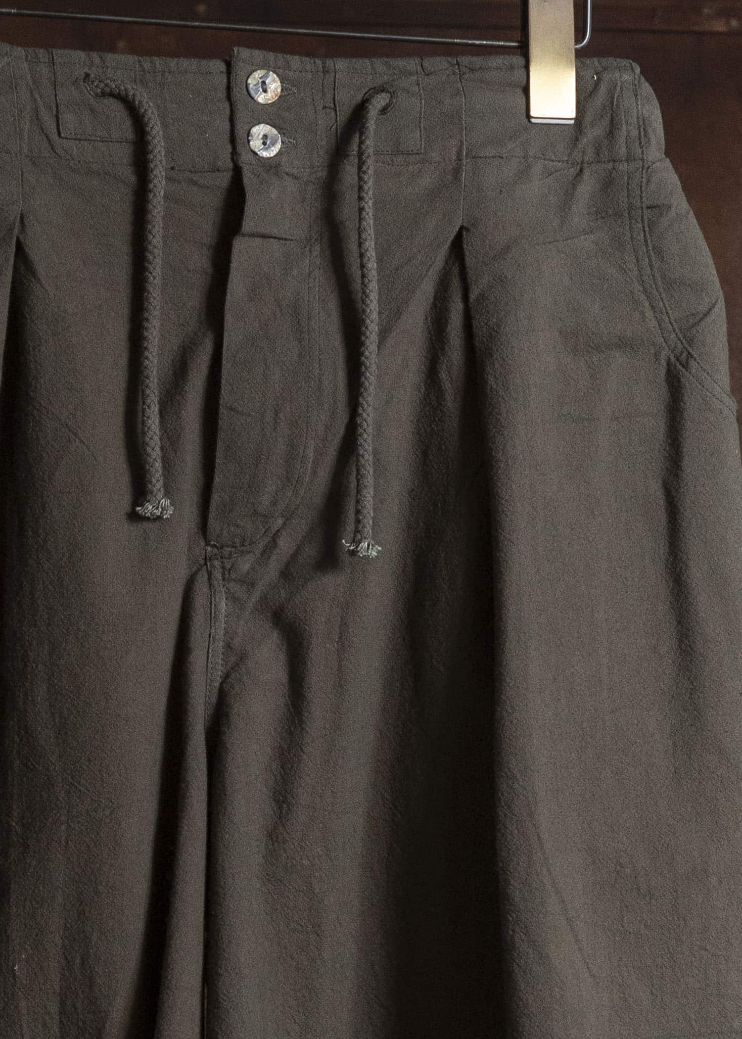 Gathering Textiles Farmer Shorts Organic Power Loom Crimped Cotton FSH01-CC-GN