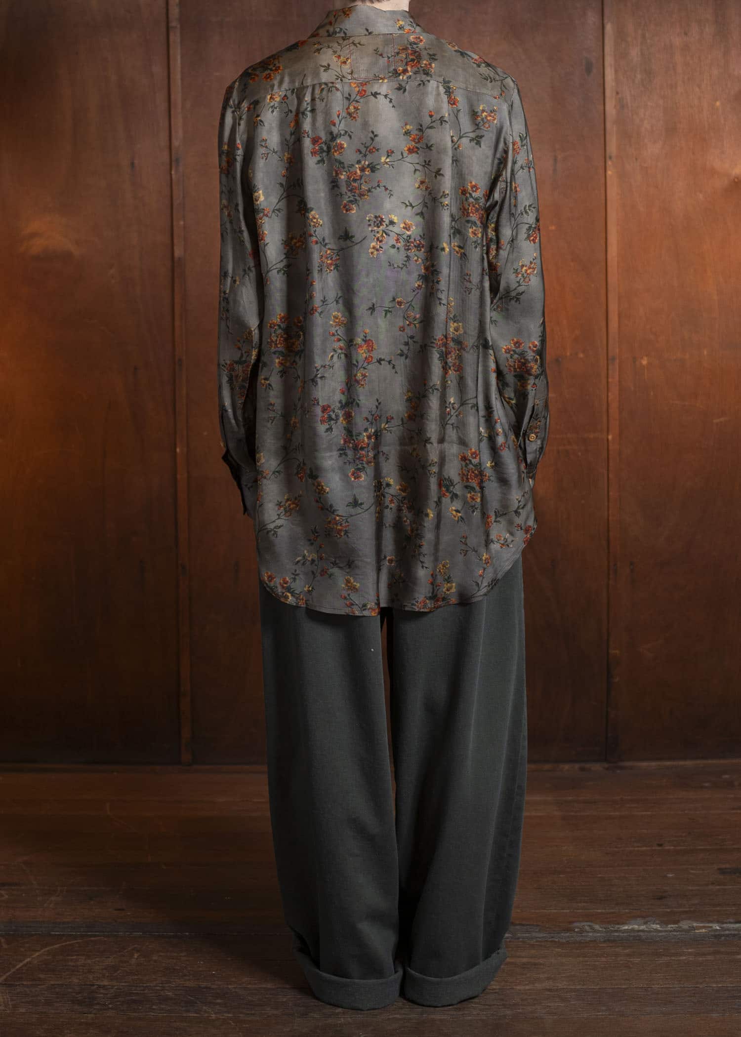 UMA WANG S5/M/UM1503 TAB TOP brown/red
