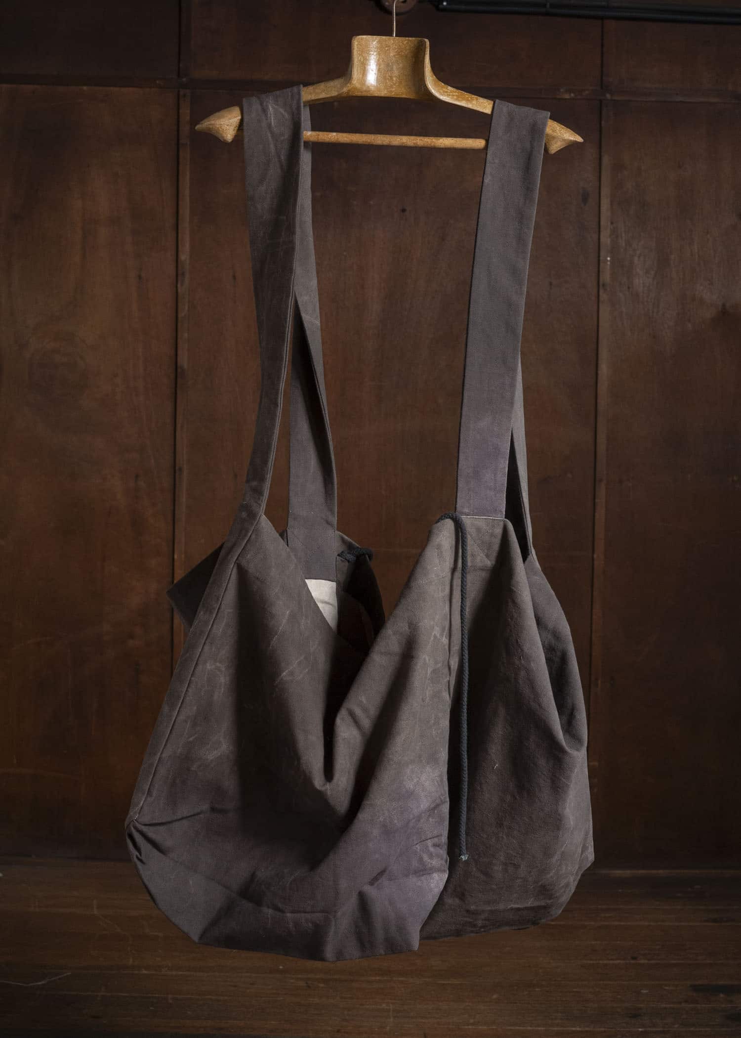 Gathering Textiles Double Bag Organic Cotton Canvas DB01-CA-DM