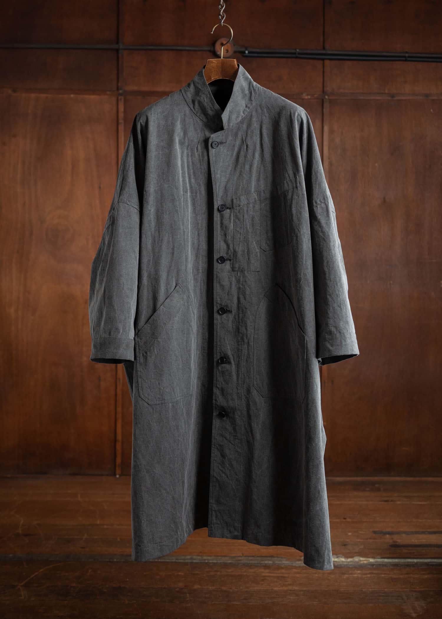 KLASICA CT30 (ND ver.) “ Wide Cut Vintage Work Coat ” / Sumi