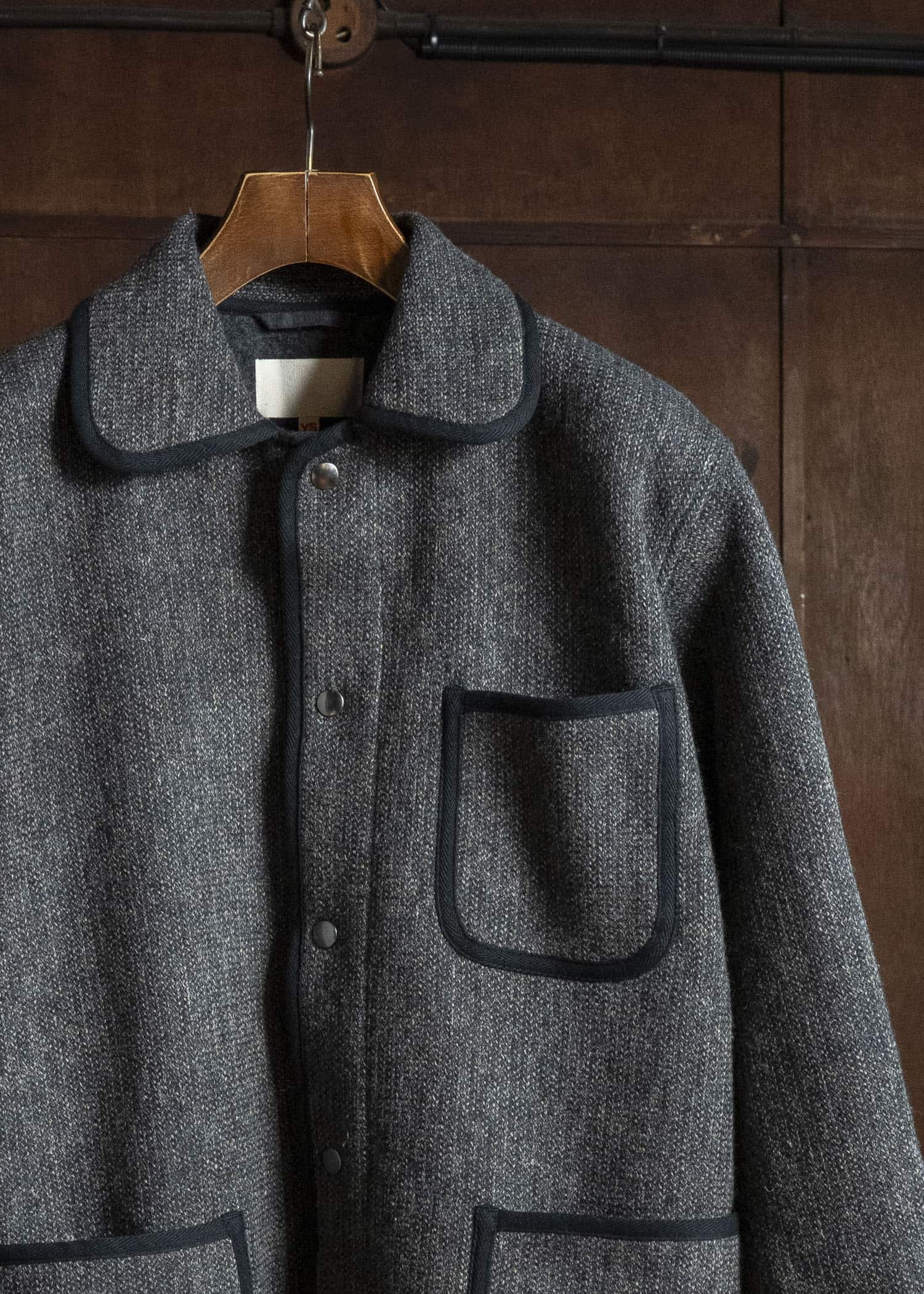 YOKO SAKAMOTO YS-26AW-11-CHARCOAL GRAY Bc Work Jacket CHARCOAL GRAY