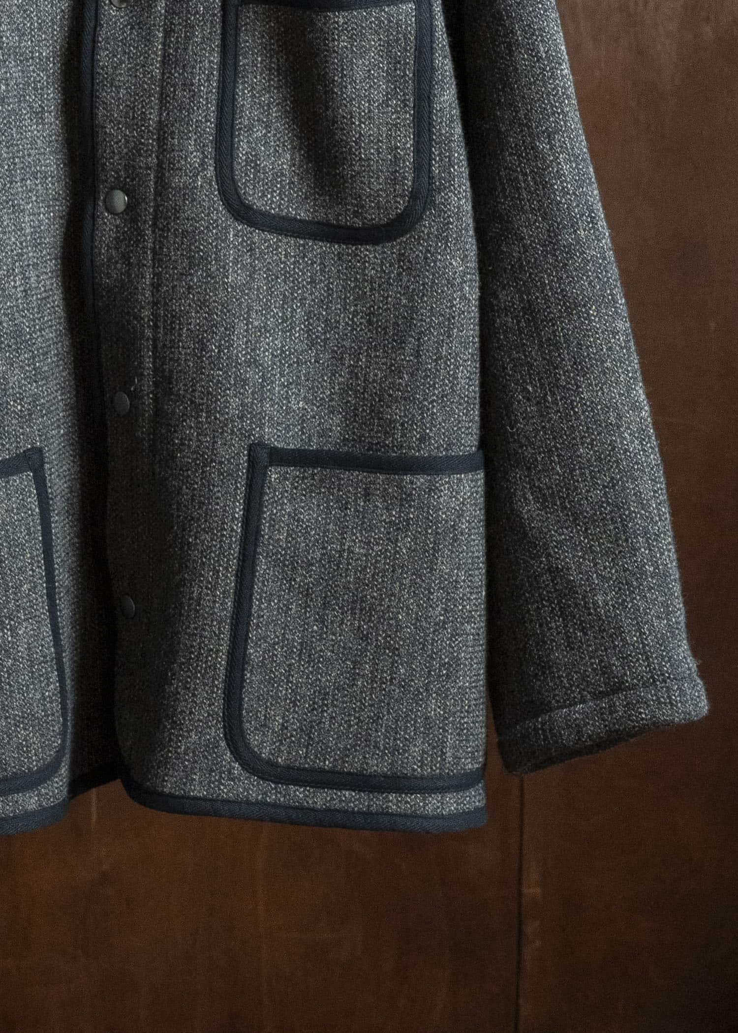 YOKO SAKAMOTO YS-26AW-11-CHARCOAL GRAY Bc Work Jacket CHARCOAL GRAY
