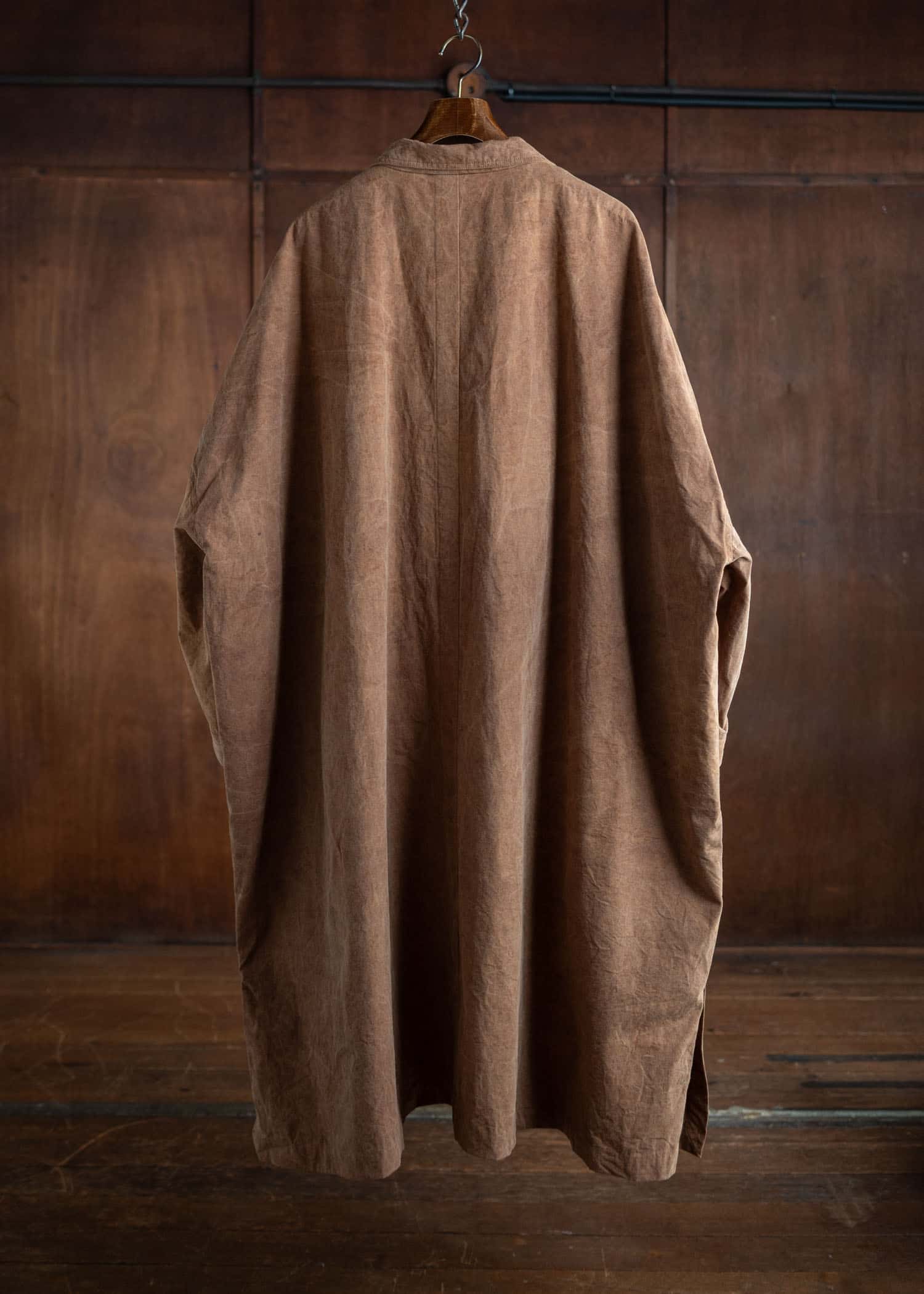 KLASICA CT30 (ND ver.) “ Wide Cut Vintage Work Coat ” / KakiShibu Brown