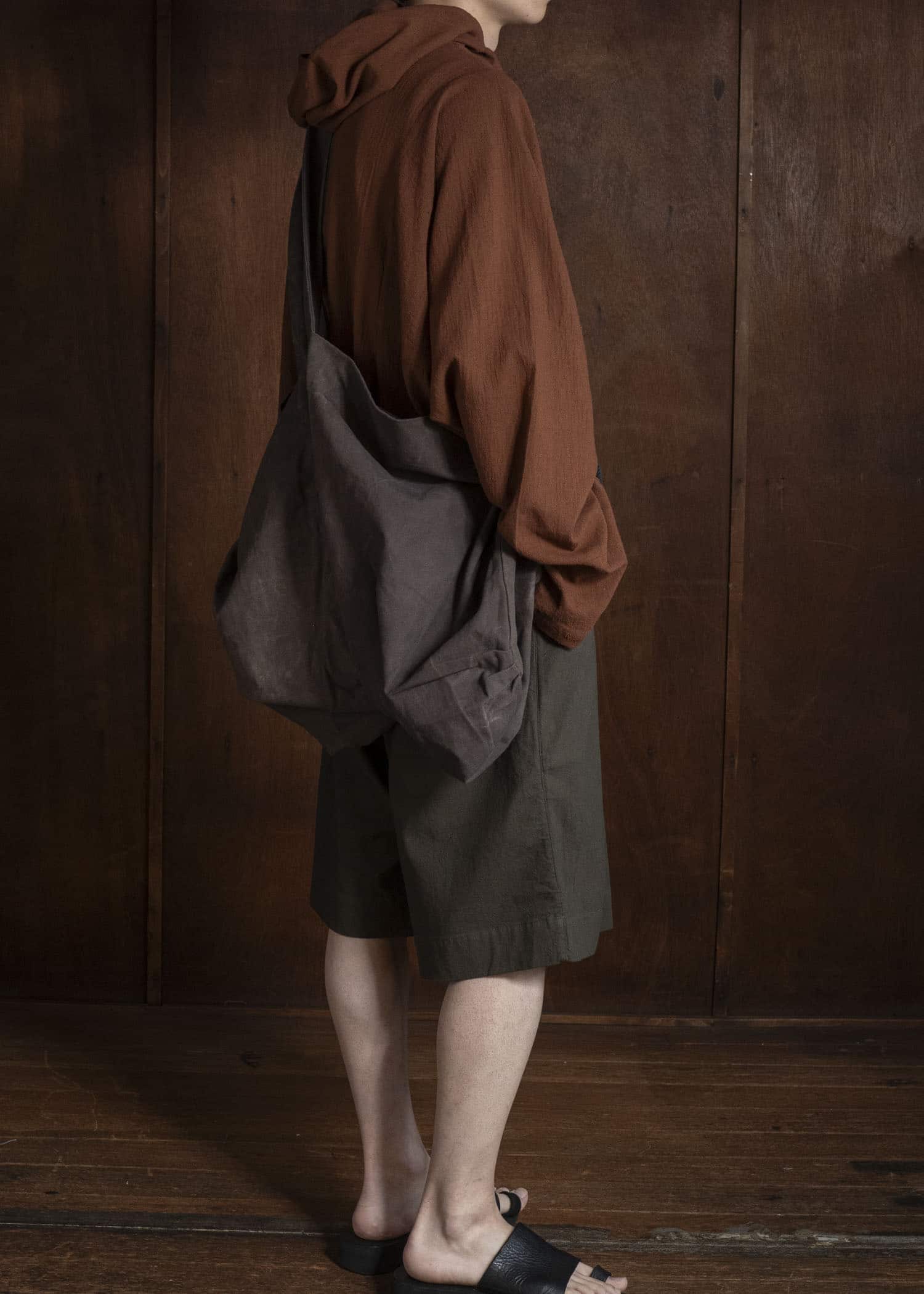 Gathering Textiles Double Bag Organic Cotton Canvas DB01-CA-DM