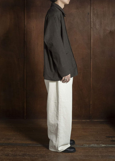 YOKO SAKAMOTO YS-26AW-60-OLIVE Work Shirt OLIVE