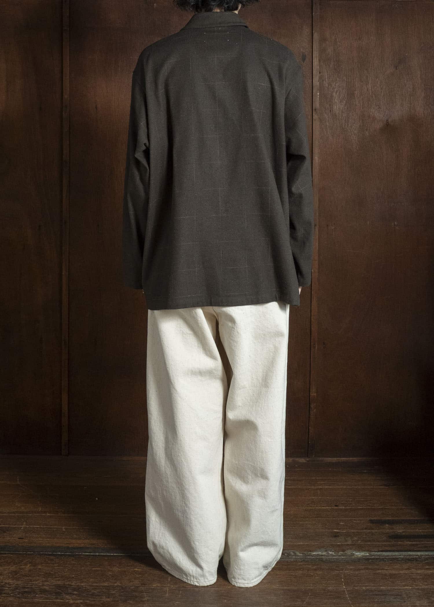YOKO SAKAMOTO YS-26AW-60-OLIVE Work Shirt OLIVE