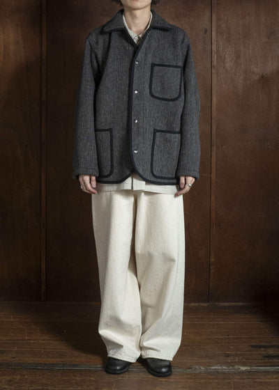 YOKO SAKAMOTO YS-26AW-31-ECRU 5Pocket Baggy Pants ECRU