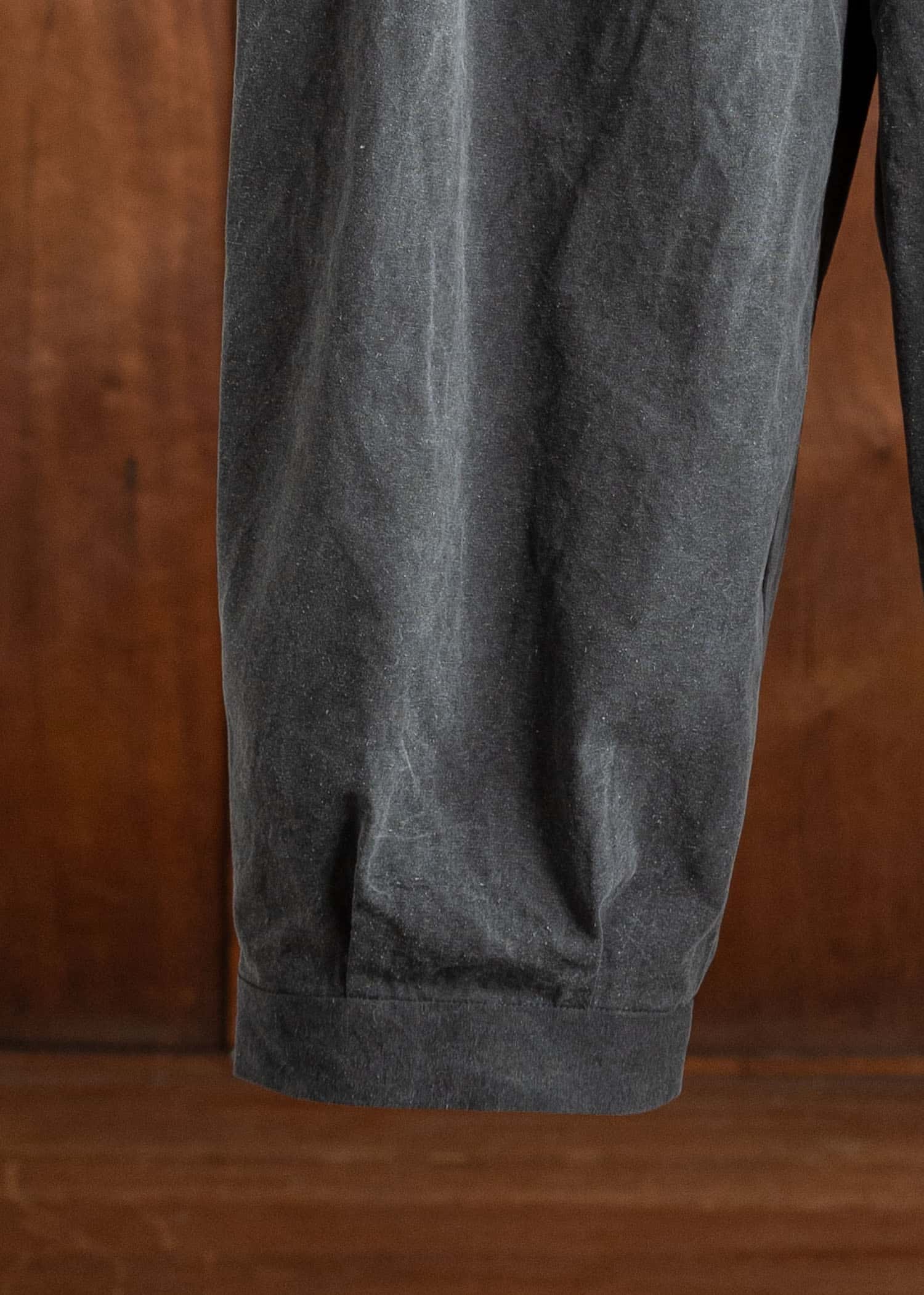 KLASICA Tucked x2 Trousers / Sumi Black