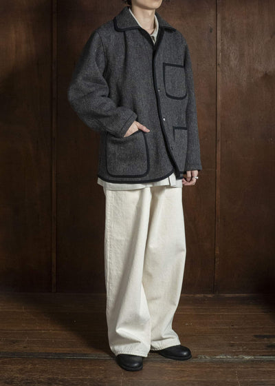 YOKO SAKAMOTO YS-26AW-31-ECRU 5Pocket Baggy Pants ECRU