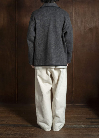YOKO SAKAMOTO YS-26AW-31-ECRU 5Pocket Baggy Pants ECRU