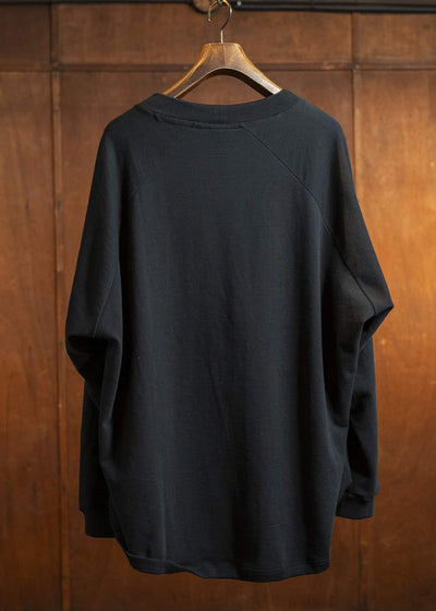 JAN-JAN VAN ESSCHE SWEAT#63 -ORG. CO LI SWEAT SUMMER Crewneck Raglan Sweat Org. Co Li Sweat Summer