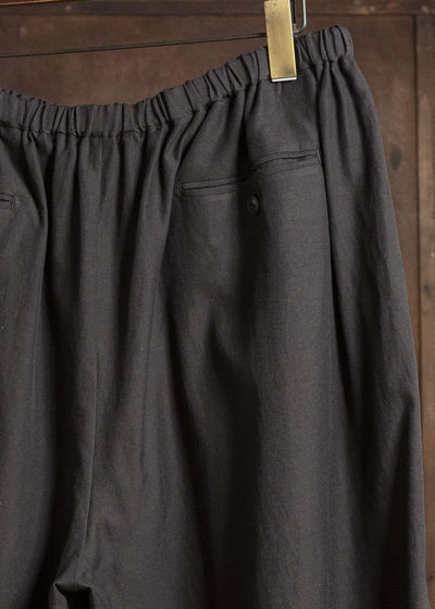 YOKO SAKAMOTO YS-26SS-52-BROWN Relax Easy Shorts BROWN