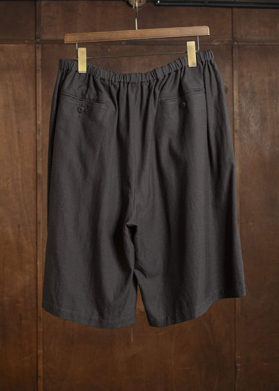YOKO SAKAMOTO YS-26SS-52-BROWN Relax Easy Shorts BROWN