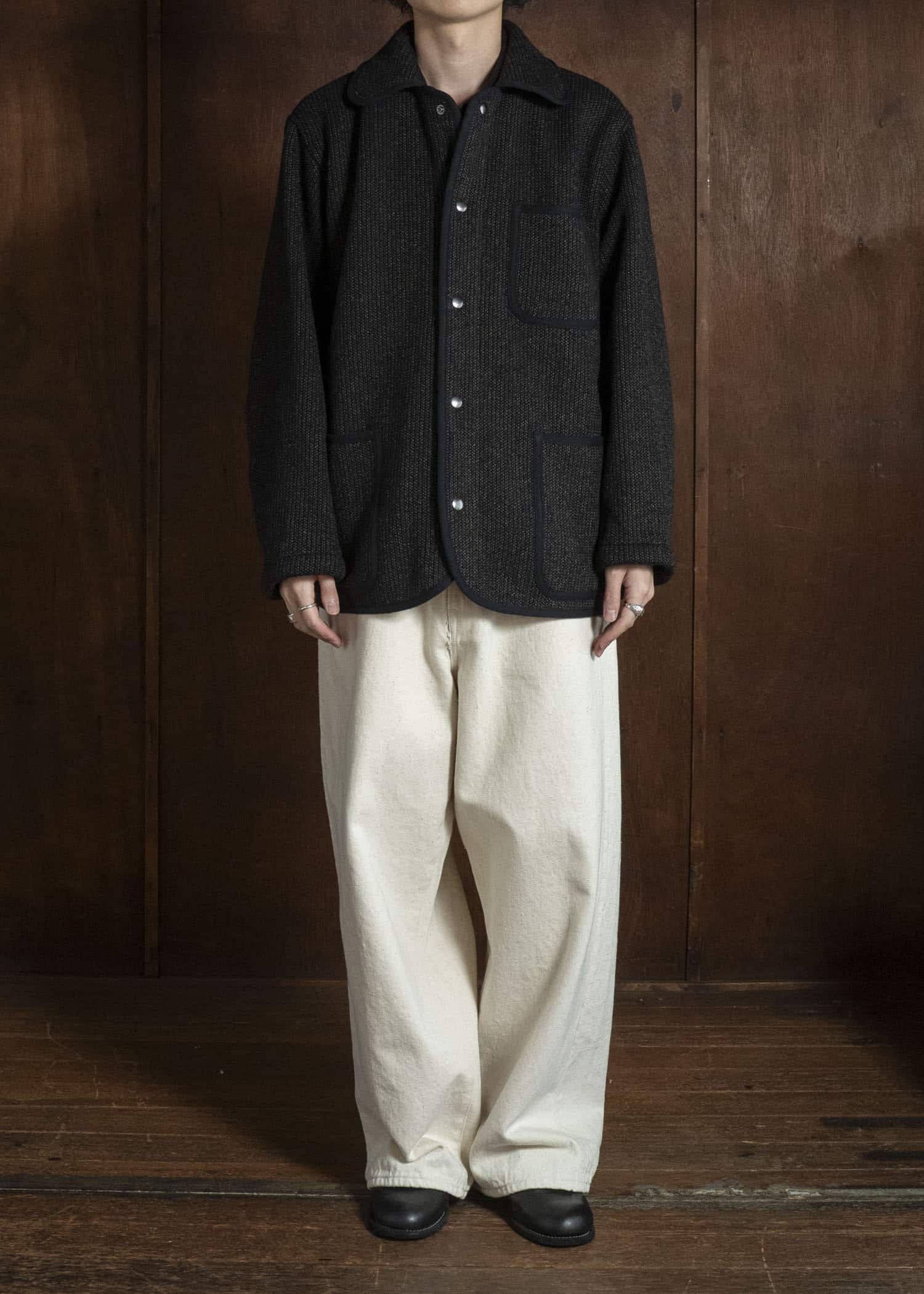YOKO SAKAMOTO YS-26AW-11- BLACK Bc Work Jacket BLACK