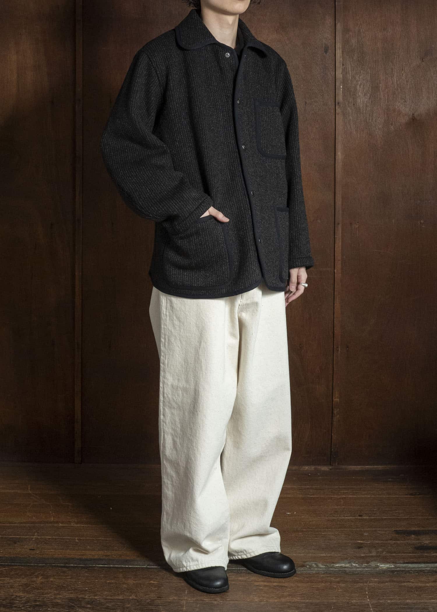 YOKO SAKAMOTO YS-26AW-11- BLACK Bc Work Jacket BLACK