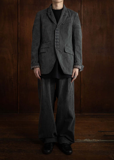 KLASICA HUNTS “9 Buttons Regular fit Blazer” / Sumi