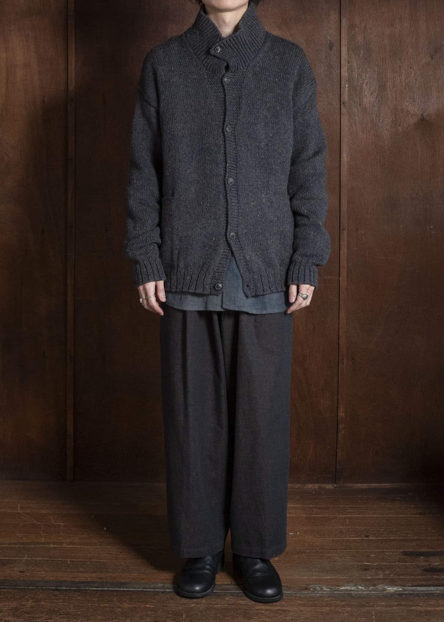 MARK.S MS0083 HAND KNIT CARDIGAN KASURI