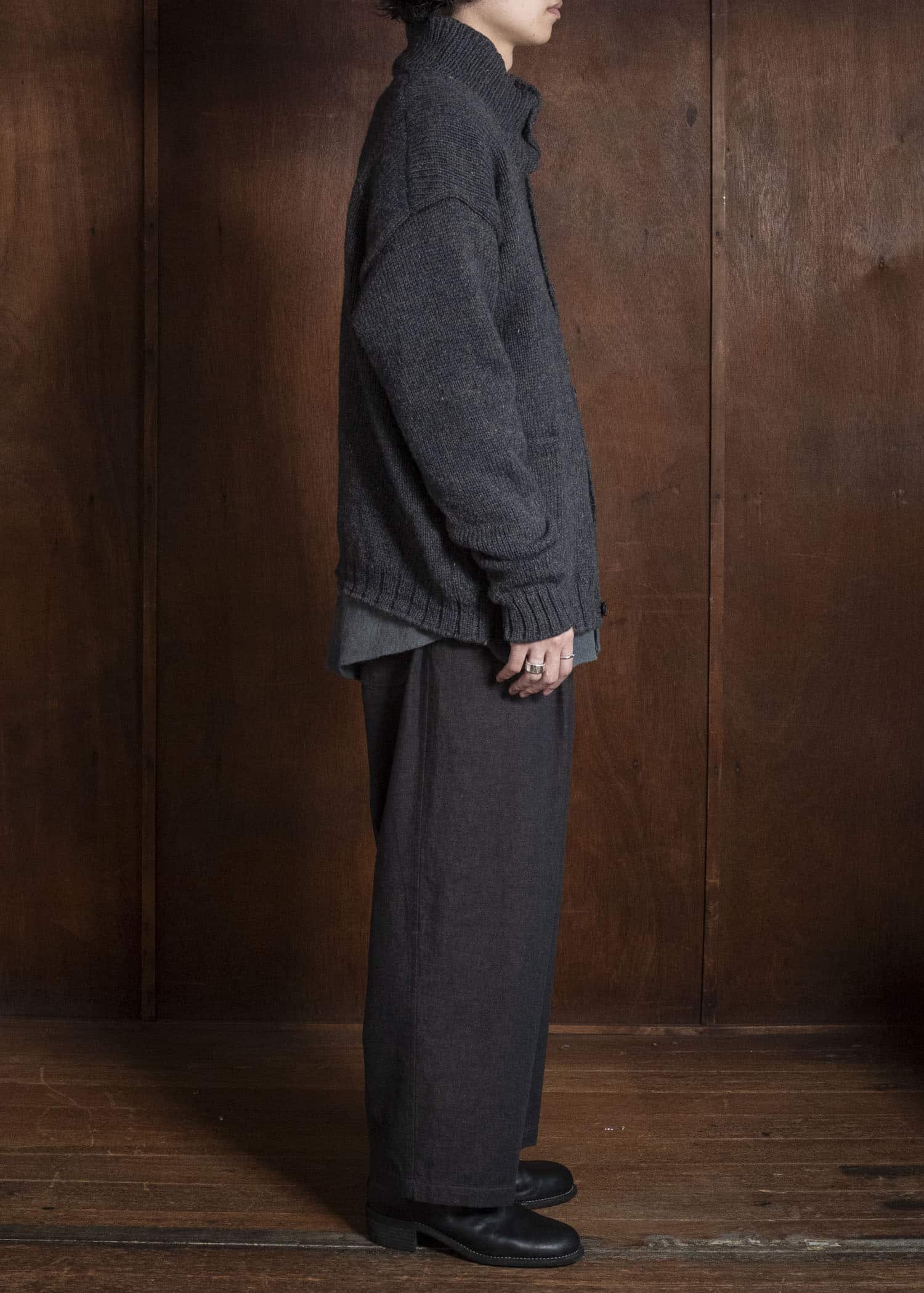 MARK.S MS0083 HAND KNIT CARDIGAN KASURI