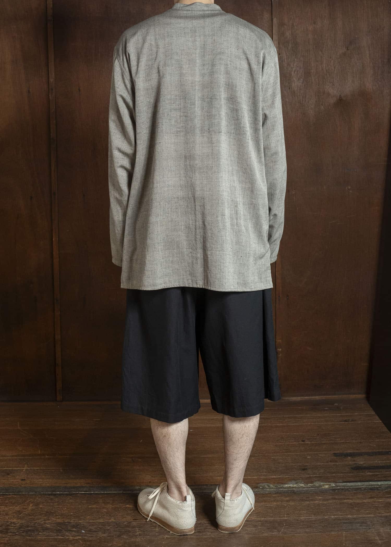 YOKO SAKAMOTO YS-26SS-52-BLACK Relax Easy Shorts BLACK