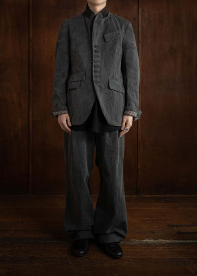 KLASICA HUNTS “9 Buttons Regular fit Blazer” / Sumi