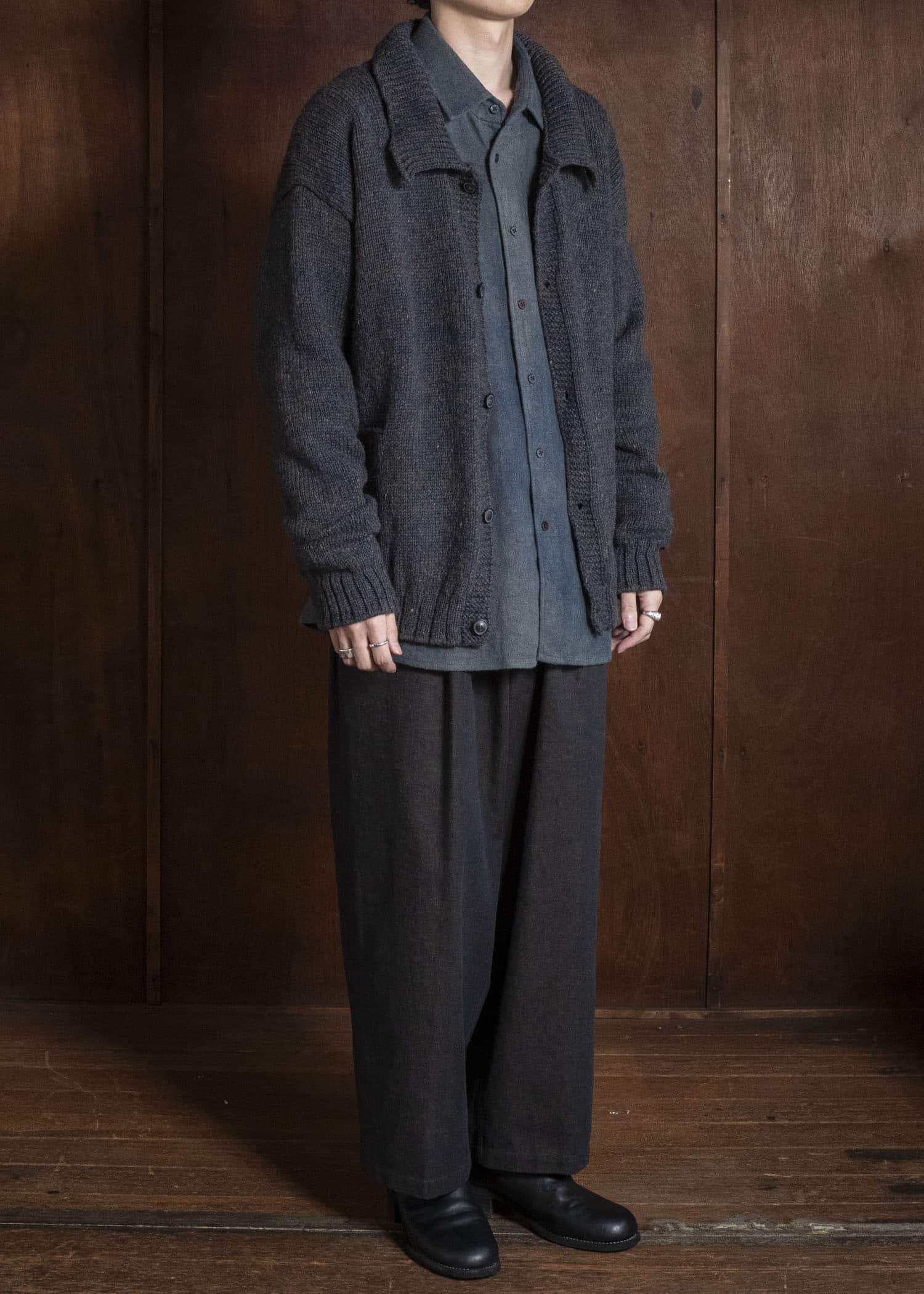 MARK.S MS0083 HAND KNIT CARDIGAN KASURI