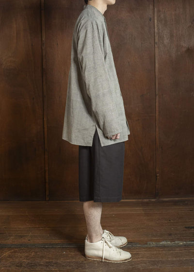 YOKO SAKAMOTO YS-26SS-52-BROWN Relax Easy Shorts BROWN