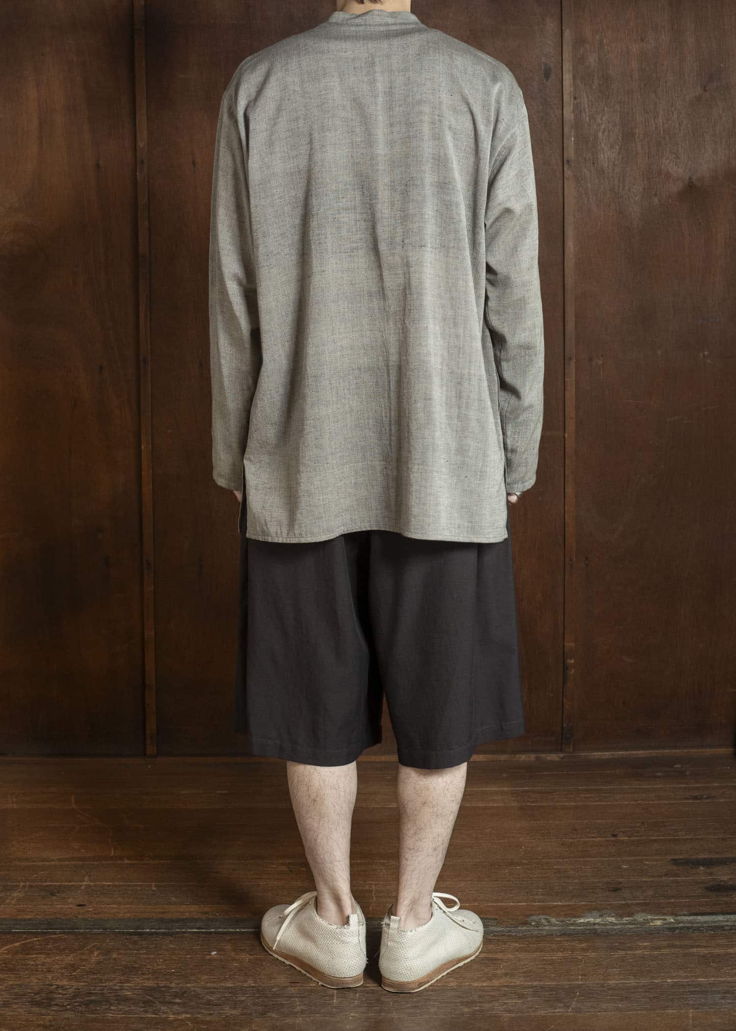 YOKO SAKAMOTO YS-26SS-52-BROWN Relax Easy Shorts BROWN